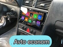 Mercedes W202  C-clss  android monitoru